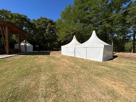 Pagoda sátor 5x5 méteres-17